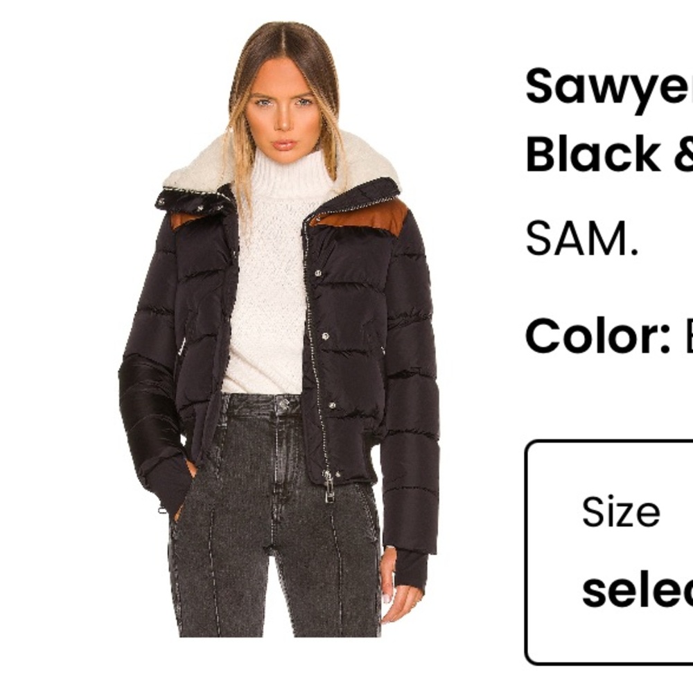 SAM - sawyer shearling lined jacket